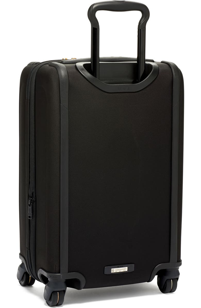 TUMI Alpha 3 Collection 22-Inch International Expandable Wheeled Carry-On Bag, Alternate, color, Black/ Gold