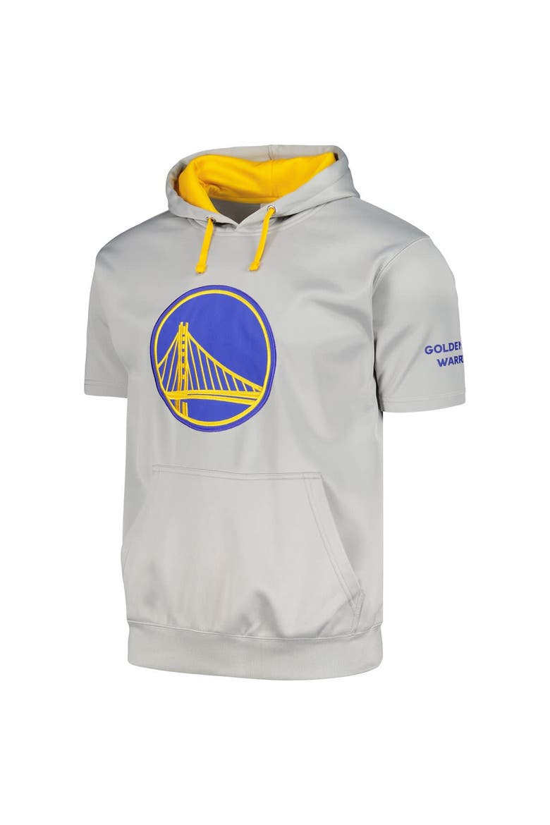 Men's Fanatics Branded Silver Golden State Warriors Big & Tall Logo Pullover Hoodie, Alternate, color, Silver