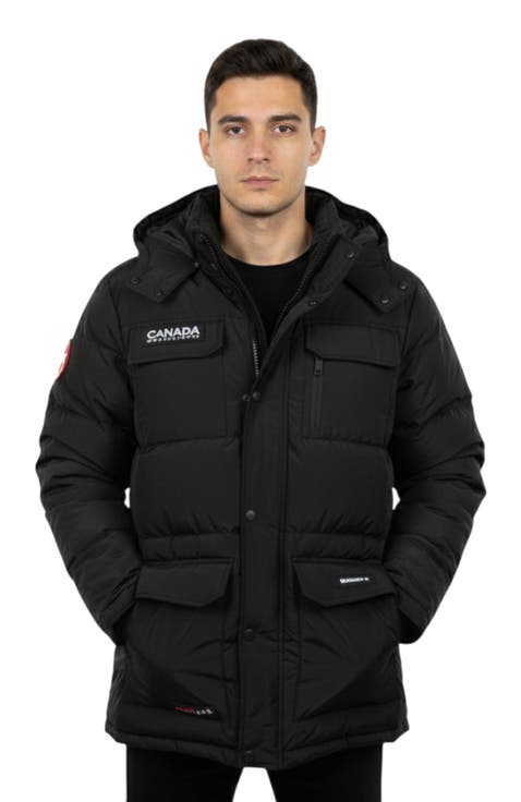 Men's Heavyweight Hooded Puffer Jacket