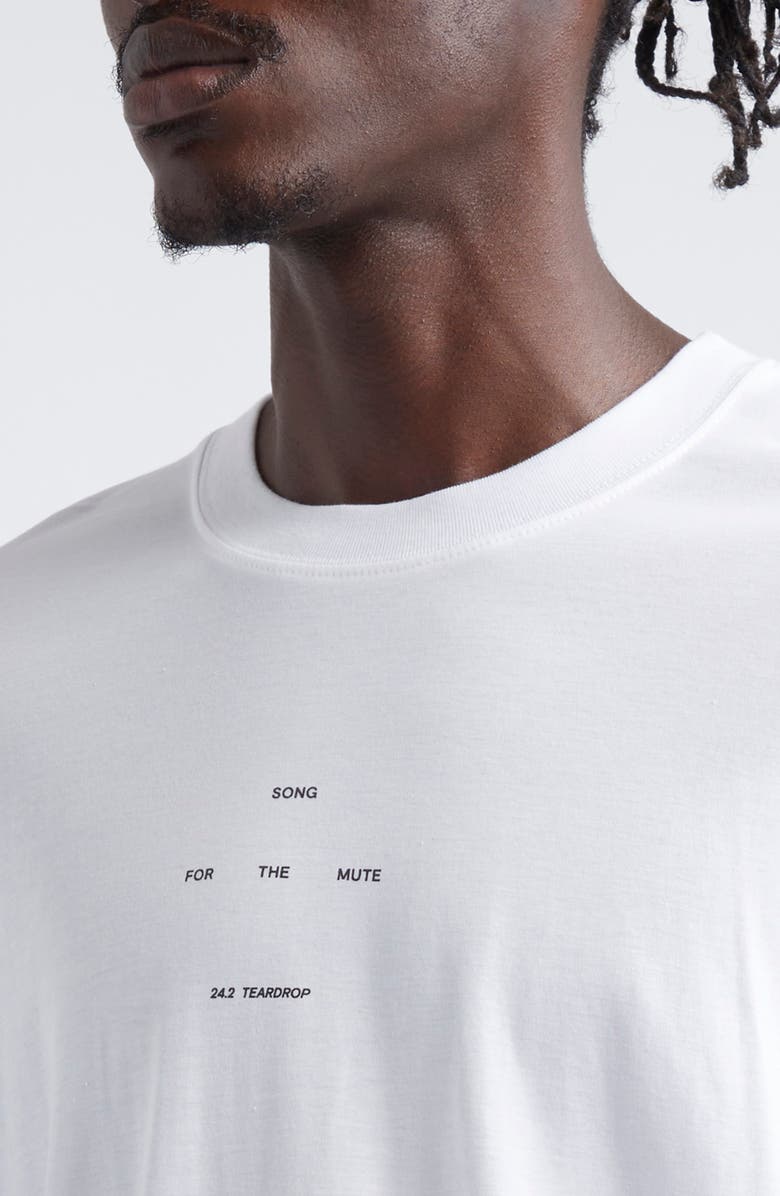 SONG FOR THE MUTE Oversize Logo Graphic T-Shirt, Alternate, color, 