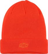 Nike Men's Nike Orange Oklahoma State Cowboys Tonal Cuffed Knit Hat