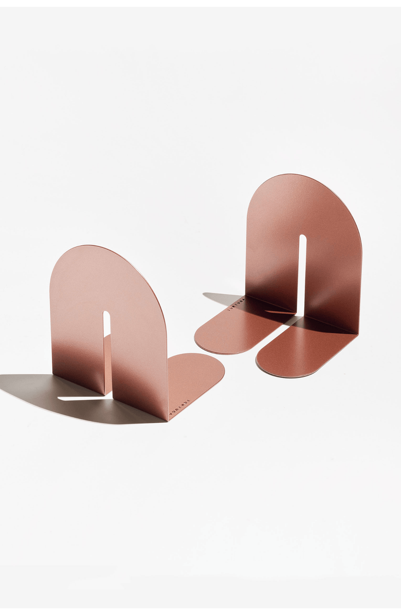 Tortuga Forma Dumbo Bookend Pair The Architect Series, Main, color, Rust