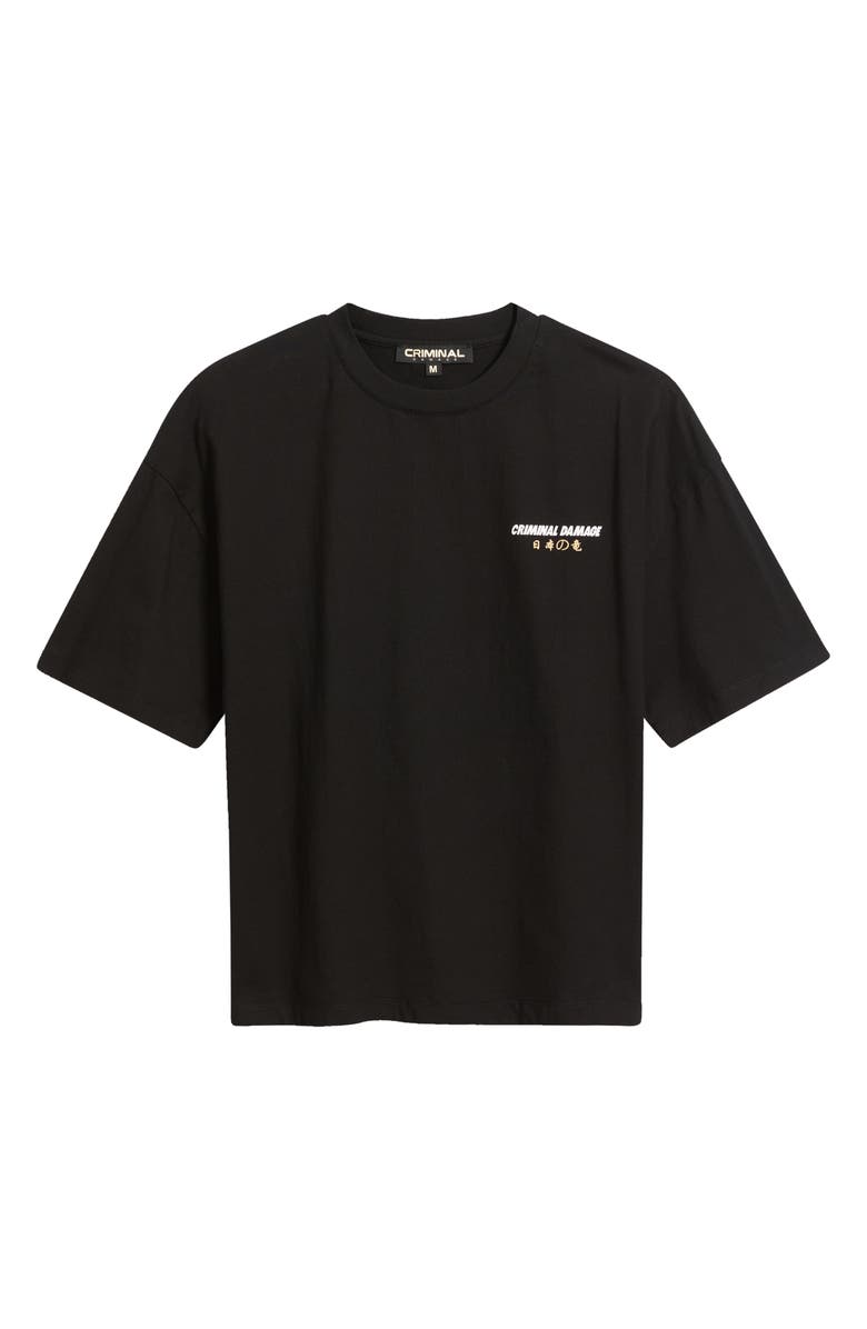 CRIMINAL DAMAGE Mythology Graphic T-Shirt, Alternate, color, Washed Black