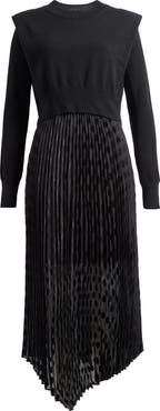 AllSaints Leia Merino Wool Sweater & Dot Slipdress Set
