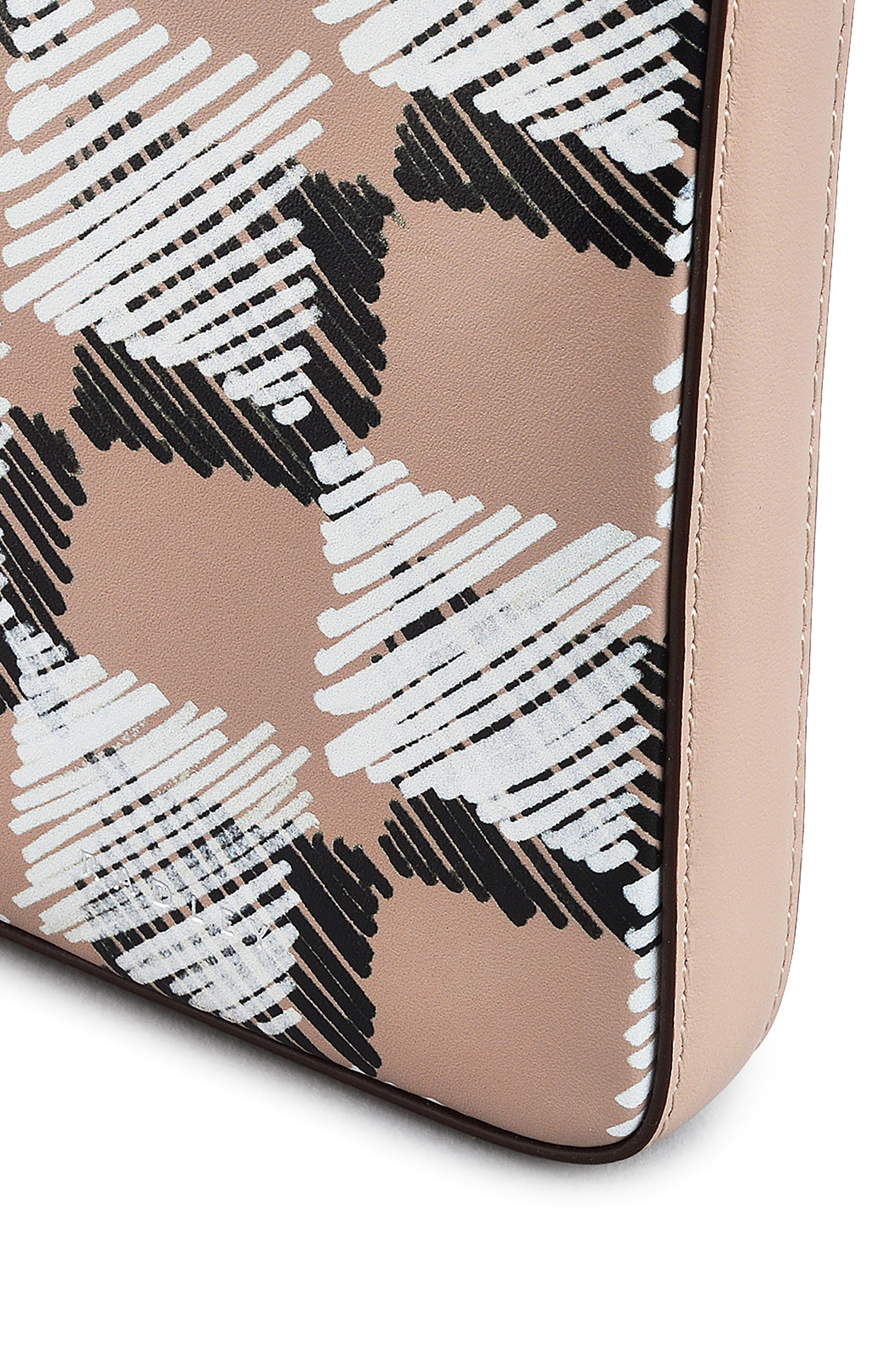 Radley Check Me Out Medium Phone Crossbody Bag, Alternate, color, Latte