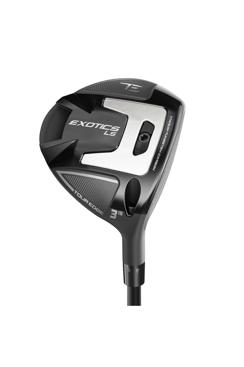 Exotics LS Right Hand Mens Fairway Woods - 3 / Ventus Blue/Blk / Stiff, Main, color, Black