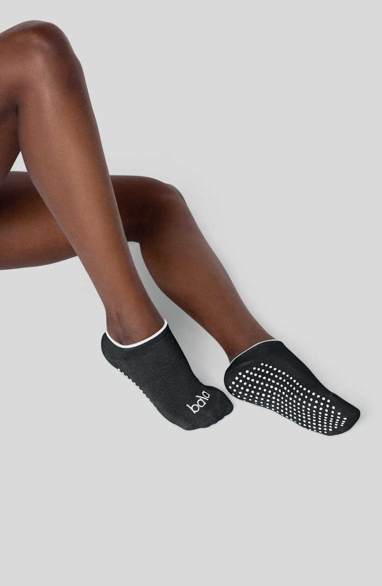 Bala The Low Sock, Alternate, color, Charcoal