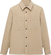 MANGO Cotton Denim Overshirt