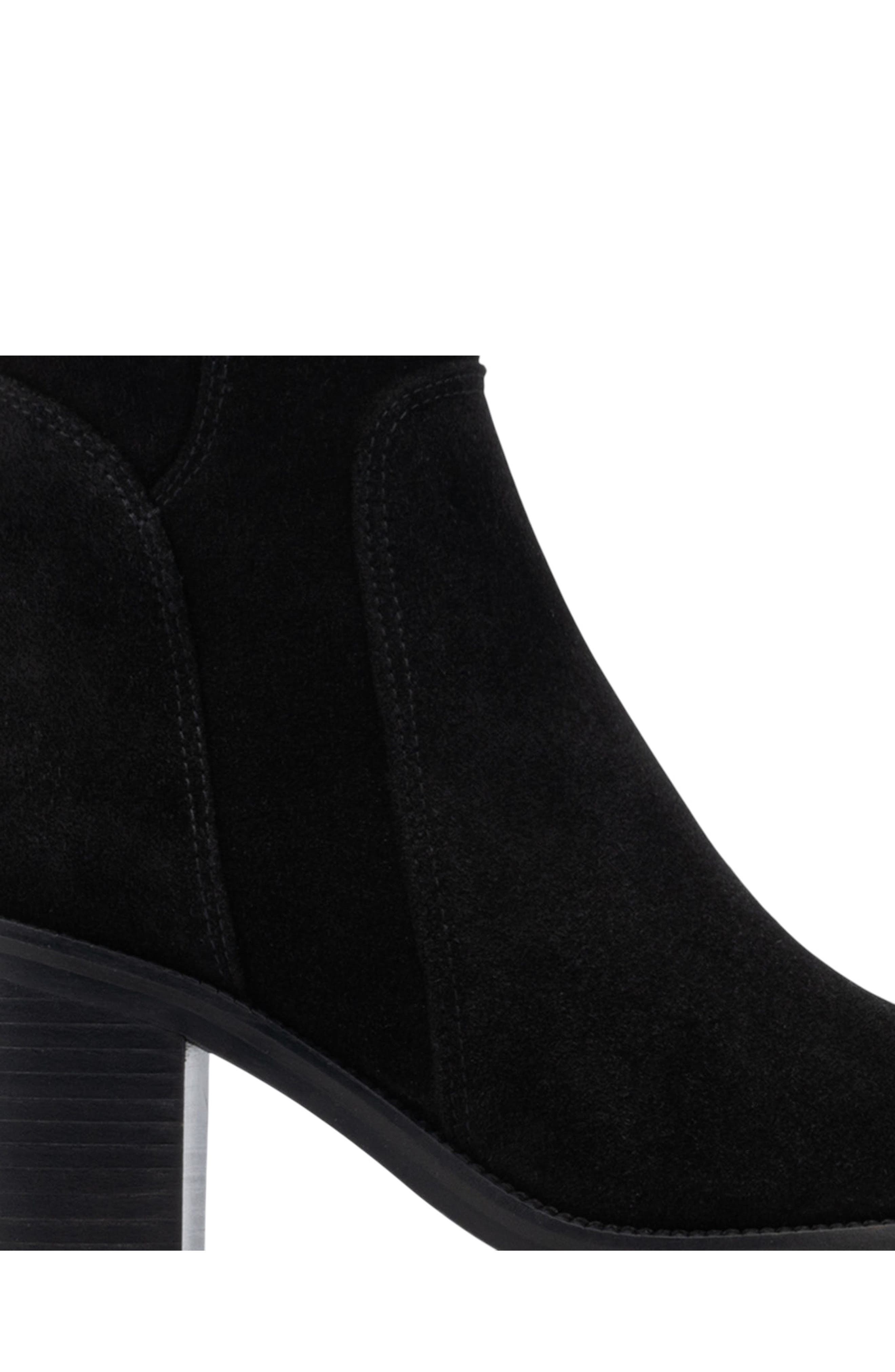 Aquatalia Jasmina Weatherproof Knee High Boot, Alternate, color, Black Suede