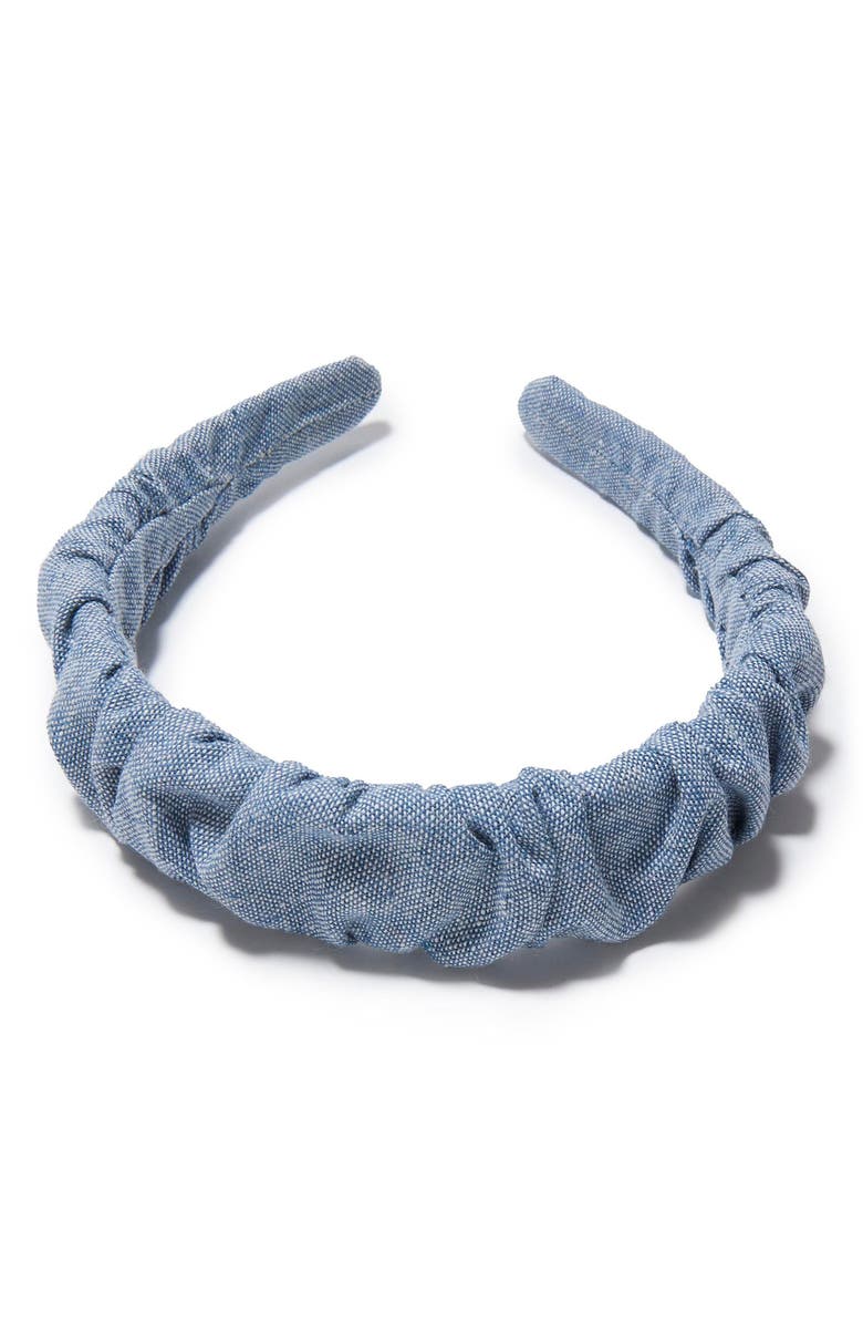Lele Sadoughi Kelly Ocean Wave Headband, Alternate, color, Stone Blue