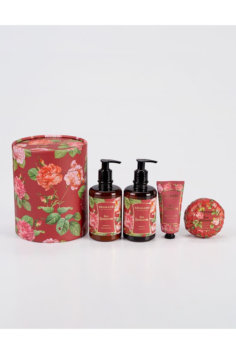 Rosa Damascena Paper Box Kit, Main, color, Clear
