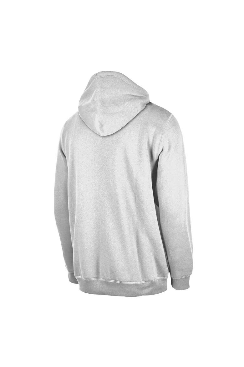 Men's New Era Utah Jazz White Tip-Off Collection Pullover Hoodie, Alternate, color, White
