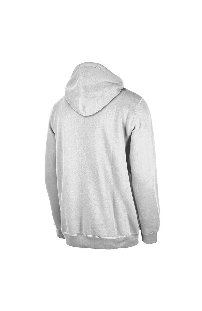 New Era Men's New Era Utah Jazz White Tip-Off Collection Pullover Hoodie, Alternate, color, White