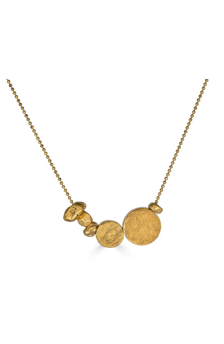 Loni Paul Jewelry Orbit Necklace, Alternate, color, Gold