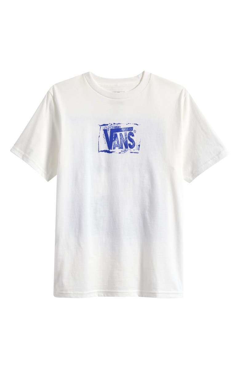 Vans Kids' Make a Mark Cotton Graphic T-Shirt, Main, color, White