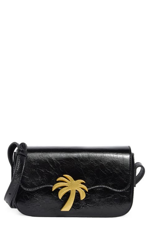 Small Palm Leather Crossbody Bag