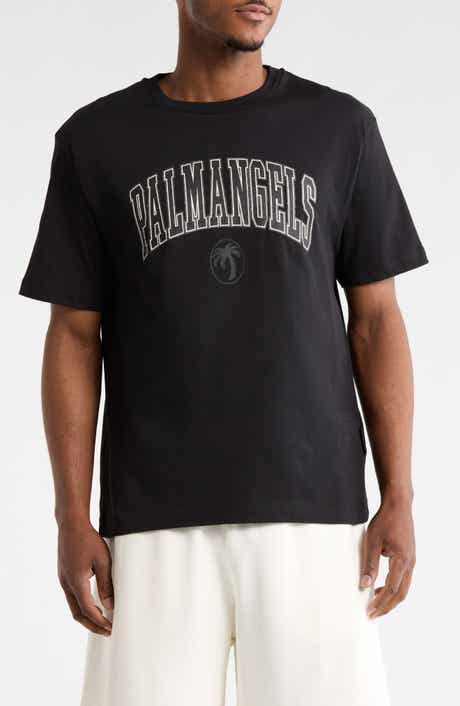 Palm Angels Arched Logo Graphic T-Shirt