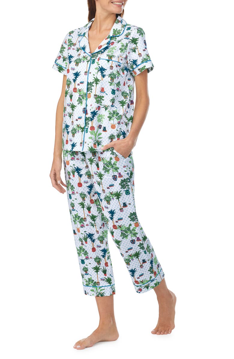 BedHead Pajamas Classic Crop Pajamas, Alternate, color, 