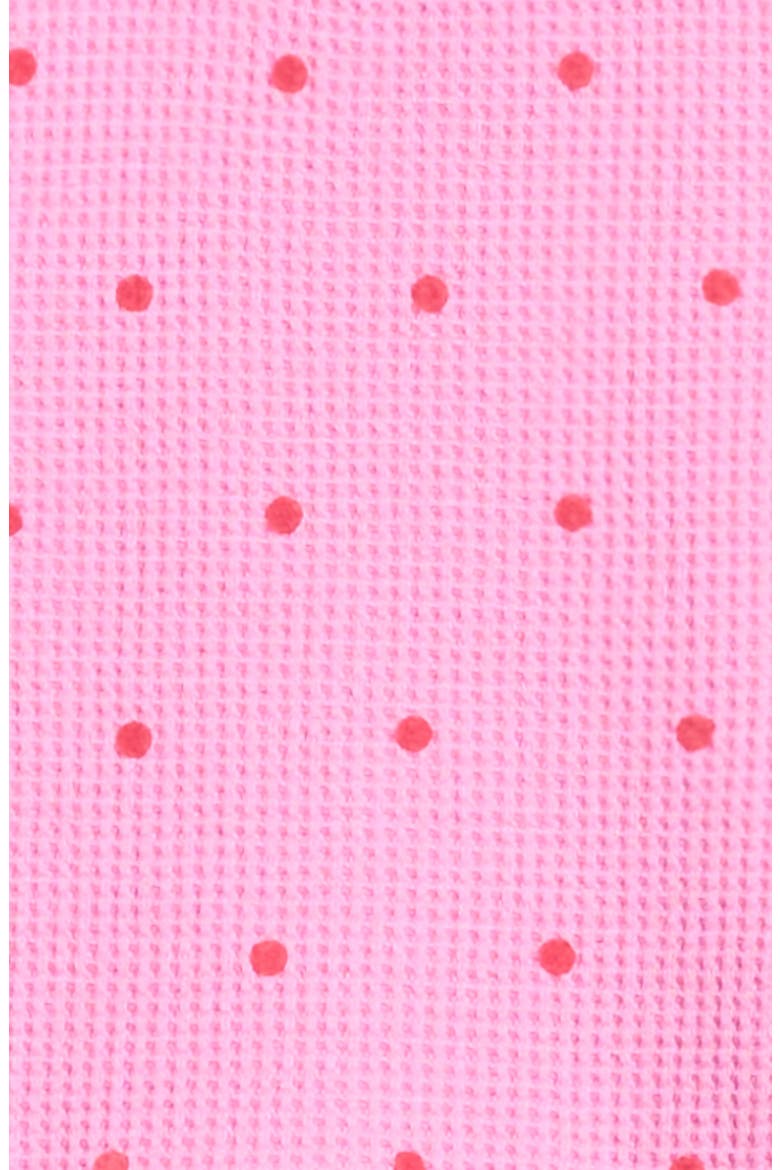Playful Polka Dot Long Sleeve T-Shirt & Leggings Set, Alternate, color, FROSTED PINK