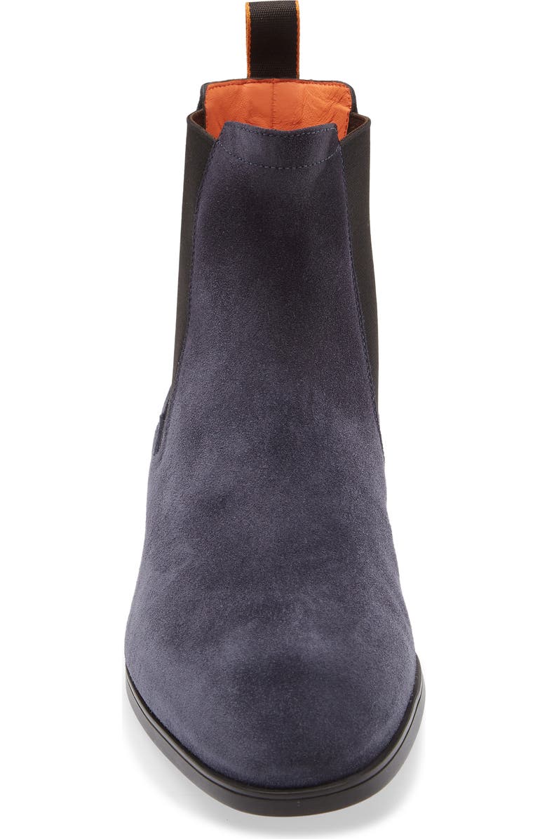 Santoni Maisy Chelsea Boot, Alternate, color, Blue
