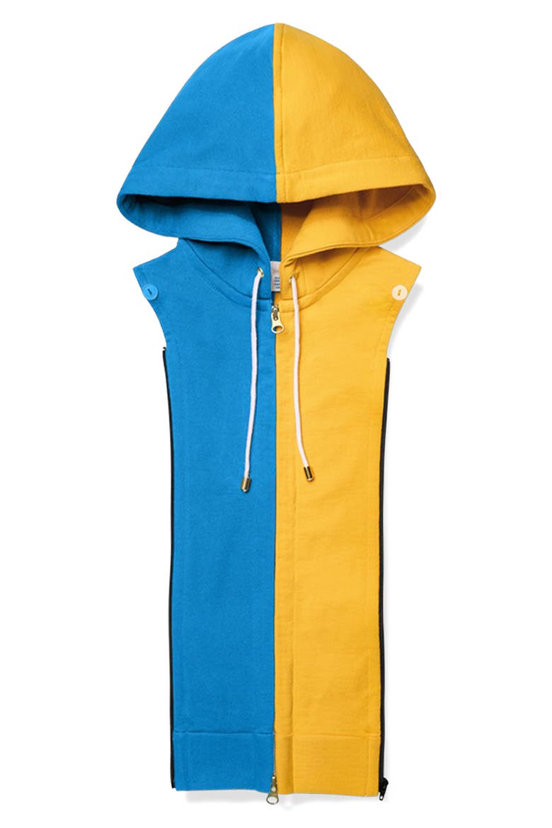 x NFL Hoodie Dickey Jacket, Alternate, color, POWDER BLUE/SUNSHINE GOLD