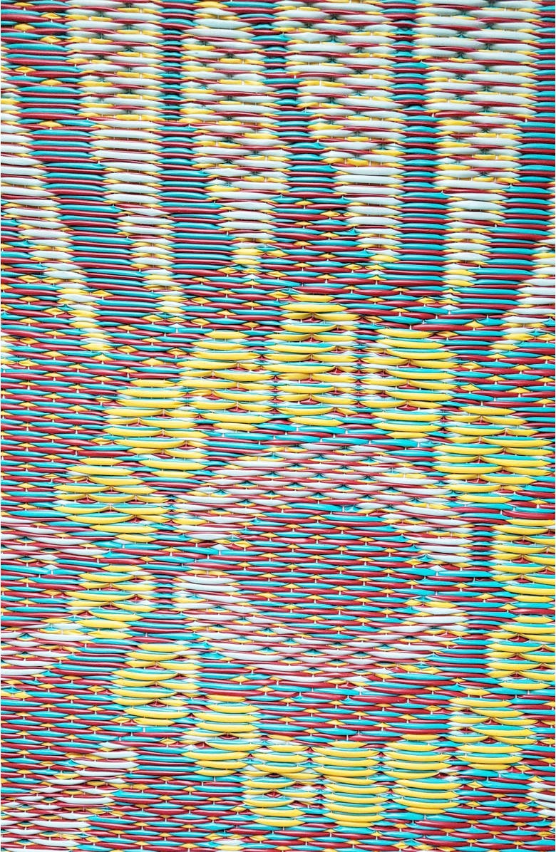 Mad Mats Daisy Blue, Alternate, color, Blue