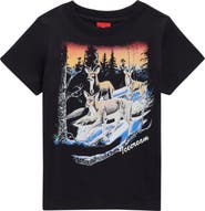 ICECREAM Kids' Deer Knit Graphic T-Shirt