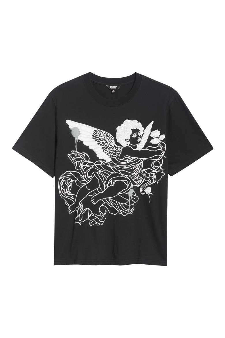 Classic Fit Graphic T-Shirt, Main, color, BLACK BEAUTY