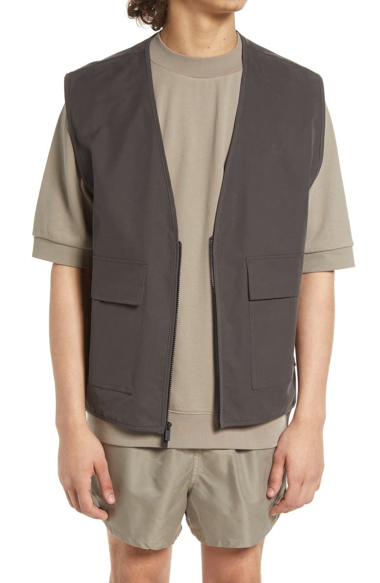 Fear of God Essentials Cotton Blend Work Vest, Main, color, 