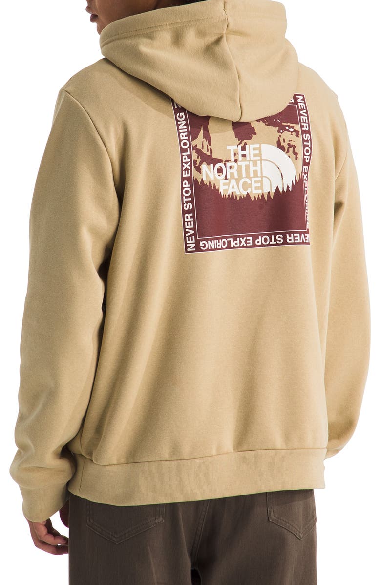 The North Face Stay Exploring Regular Fit Cotton Blend Hoodie, Alternate, color, Khaki Stone