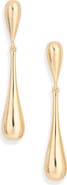 Panacea Linear Teardrop Drop Earrings
