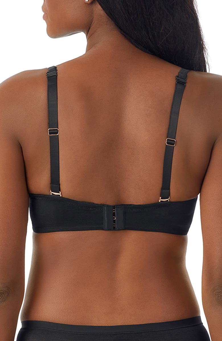 Le Mystère Shimmer Mesh Underwire Plunge Bra, Alternate, color, 