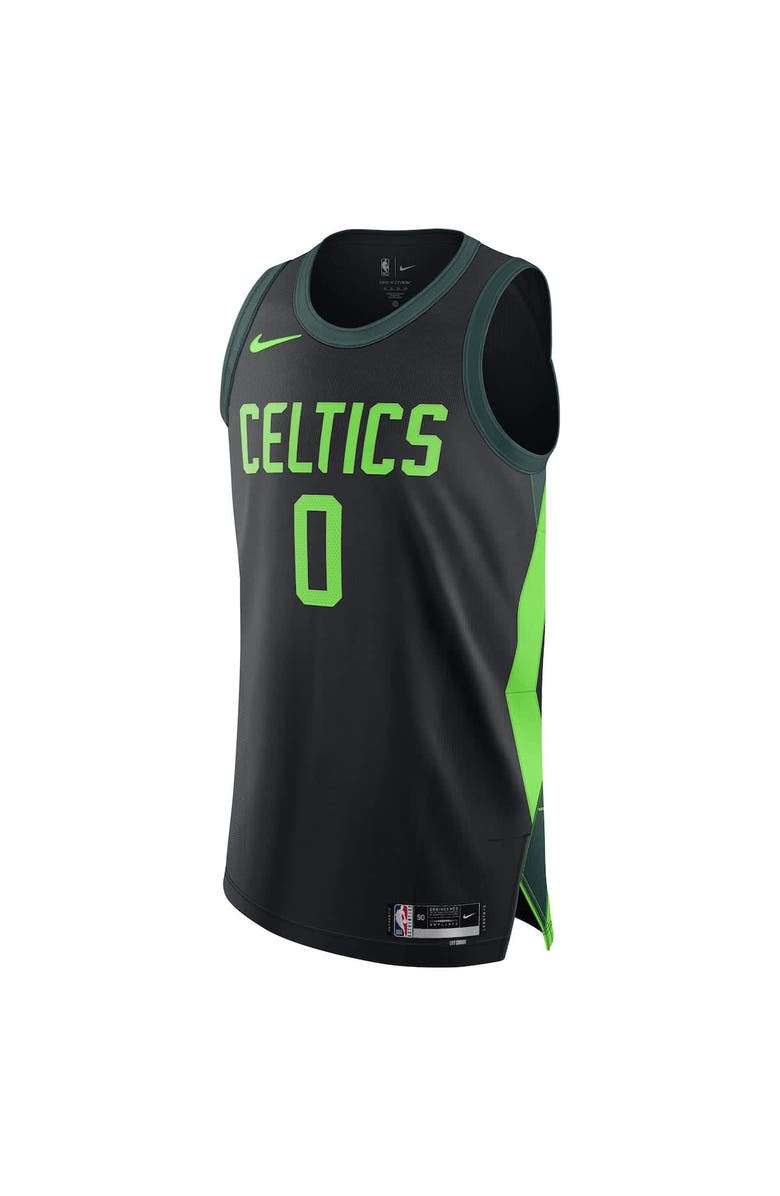 Nike Men's Nike Jayson Tatum Black Boston Celtics 2024/25 Authentic Player Jersey - City Edition, Alternate, color, 