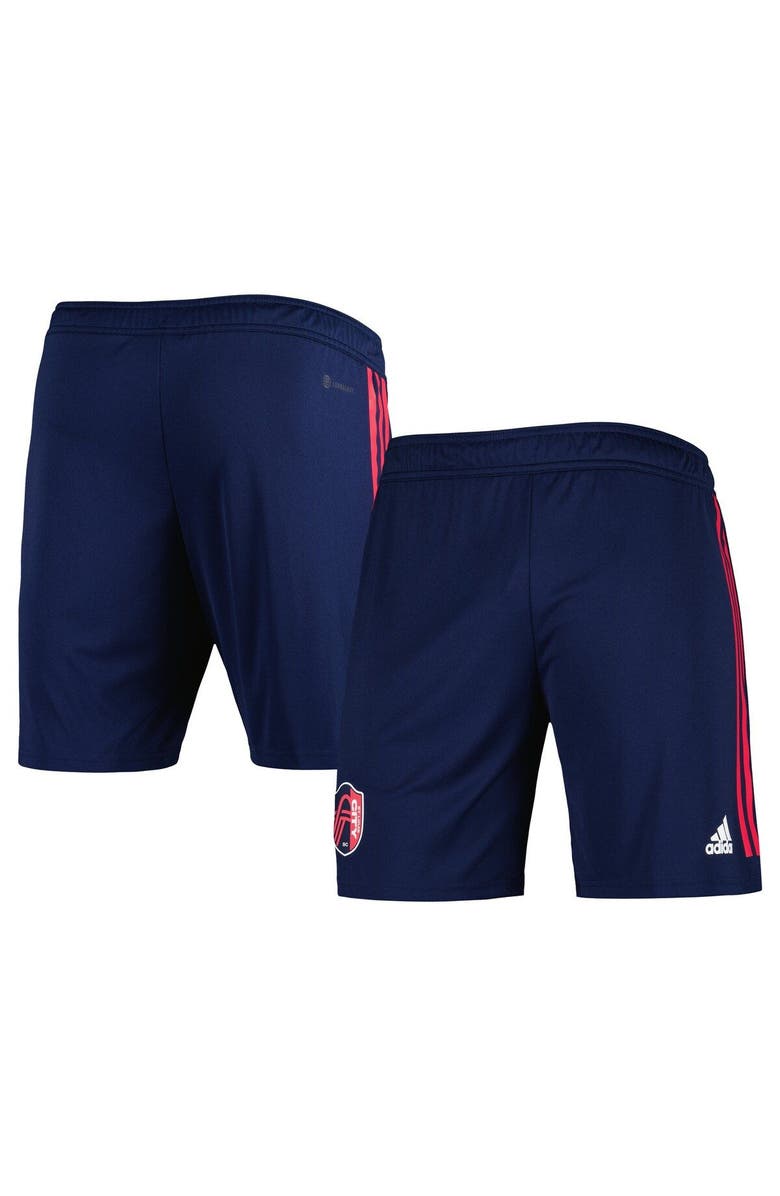 adidas Men's adidas Navy St. Louis City SC 2023 Away AEROREADY Authentic Shorts, Main, color, Navy