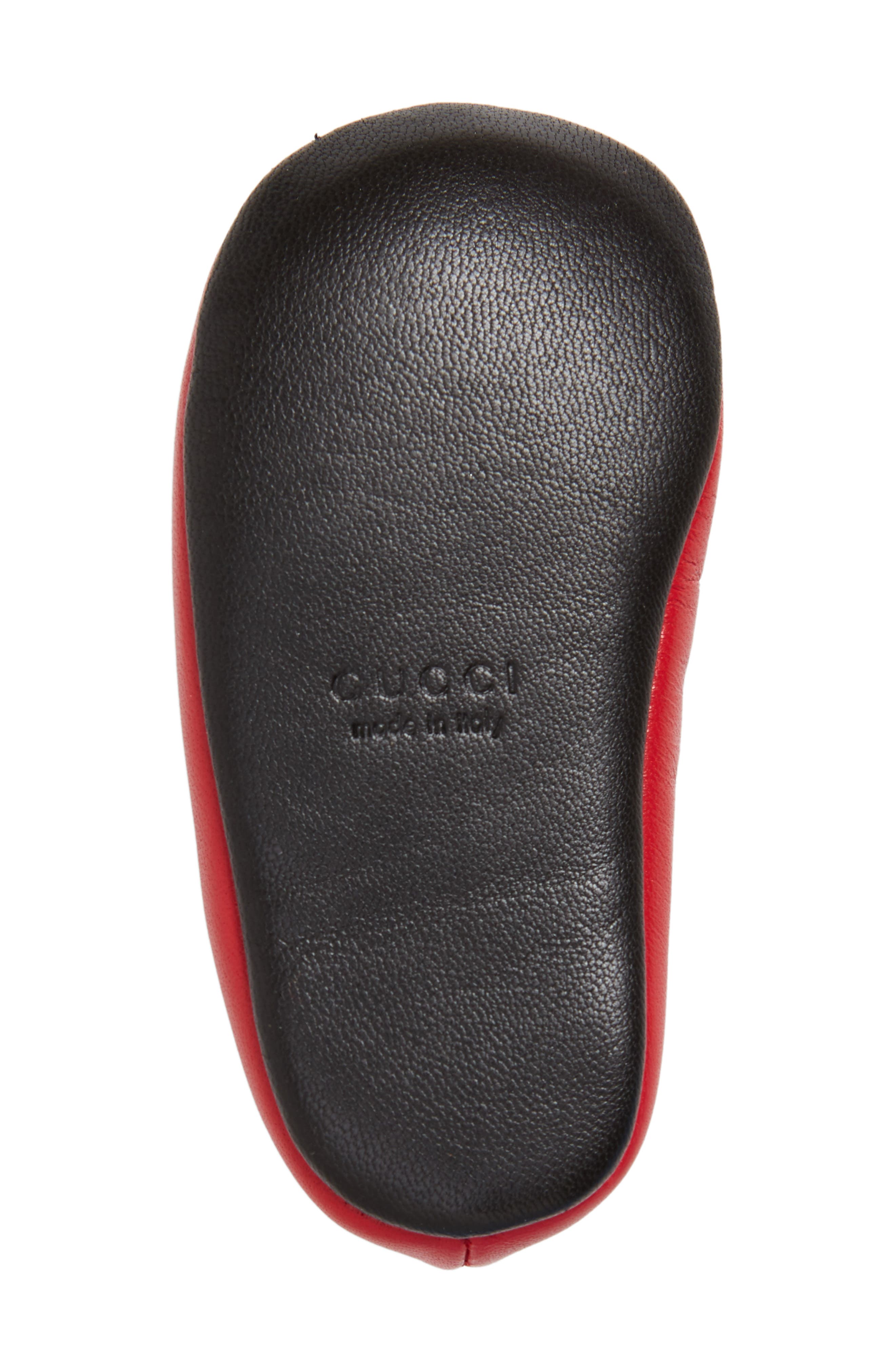 Gucci Felicie Logo Sock Ballet Flat, Alternate, color, 