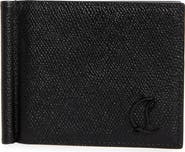 Christian Louboutin Mooncrest Calfskin Bifold Wallet with Money Clip