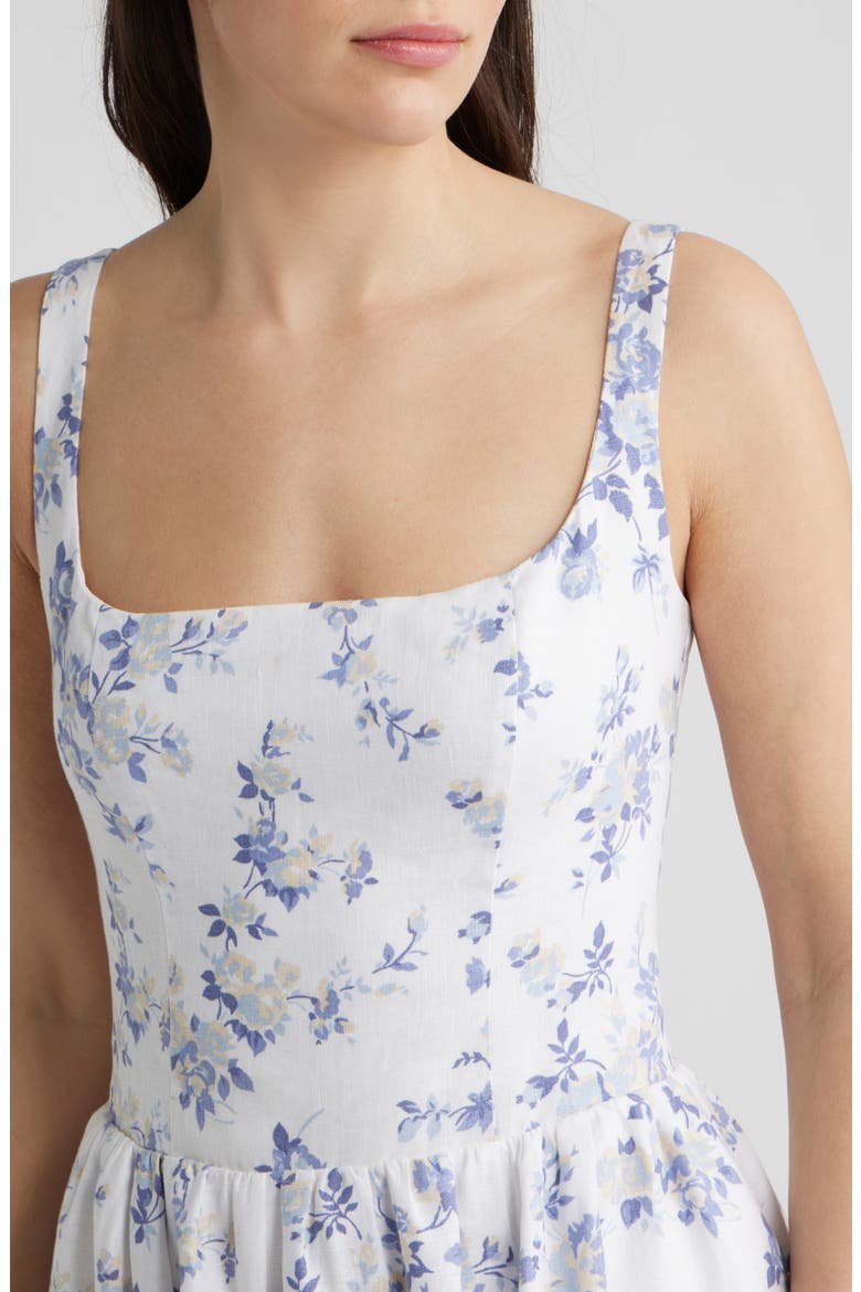 Janu Linen Sundress, Alternate, color, LANA