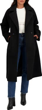 Sebby Bouclé Longline Coat