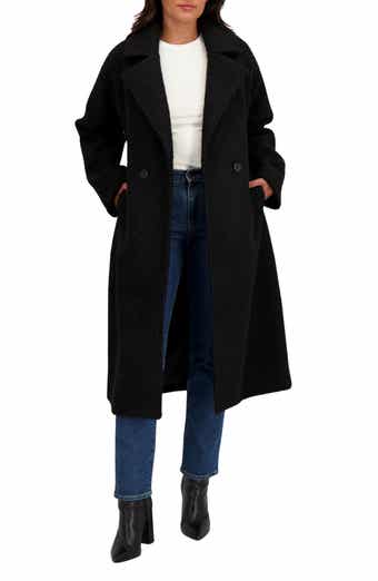 Sebby Bouclé Longline Coat