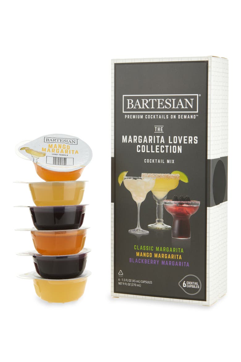 Margarita Lovers Collection 6-Pack Cocktail Capsules, Main, color, NO COLOR