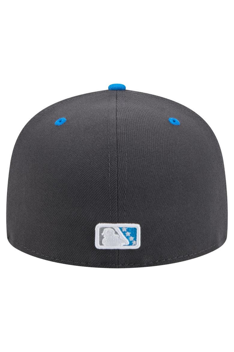 Men's New Era Black/Blue Las Vegas Aviators Copa de la Diversión 59FIFTY Fitted Hat, Alternate, color, Black