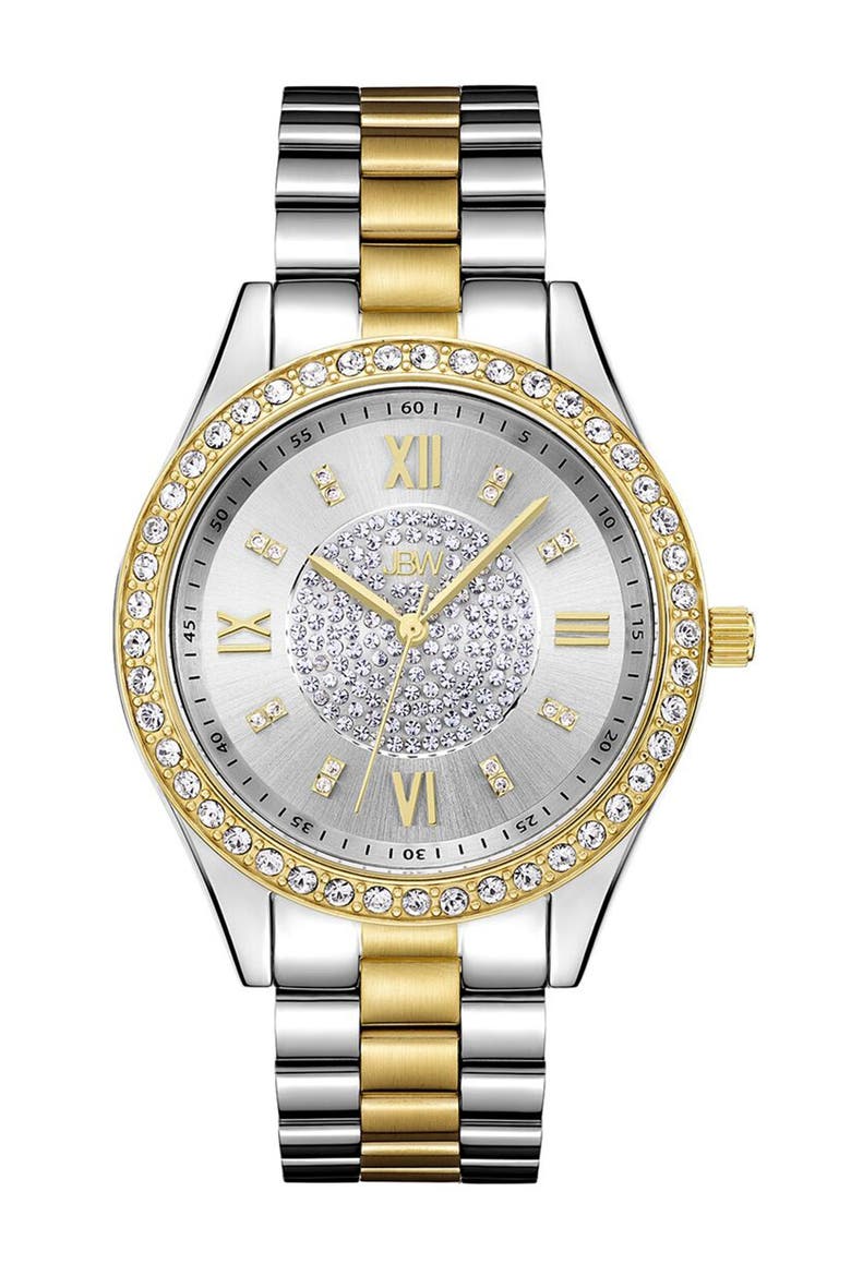 Mondrian Diamond Bracelet Watch, 37mm, Main, color, TWO-TONE