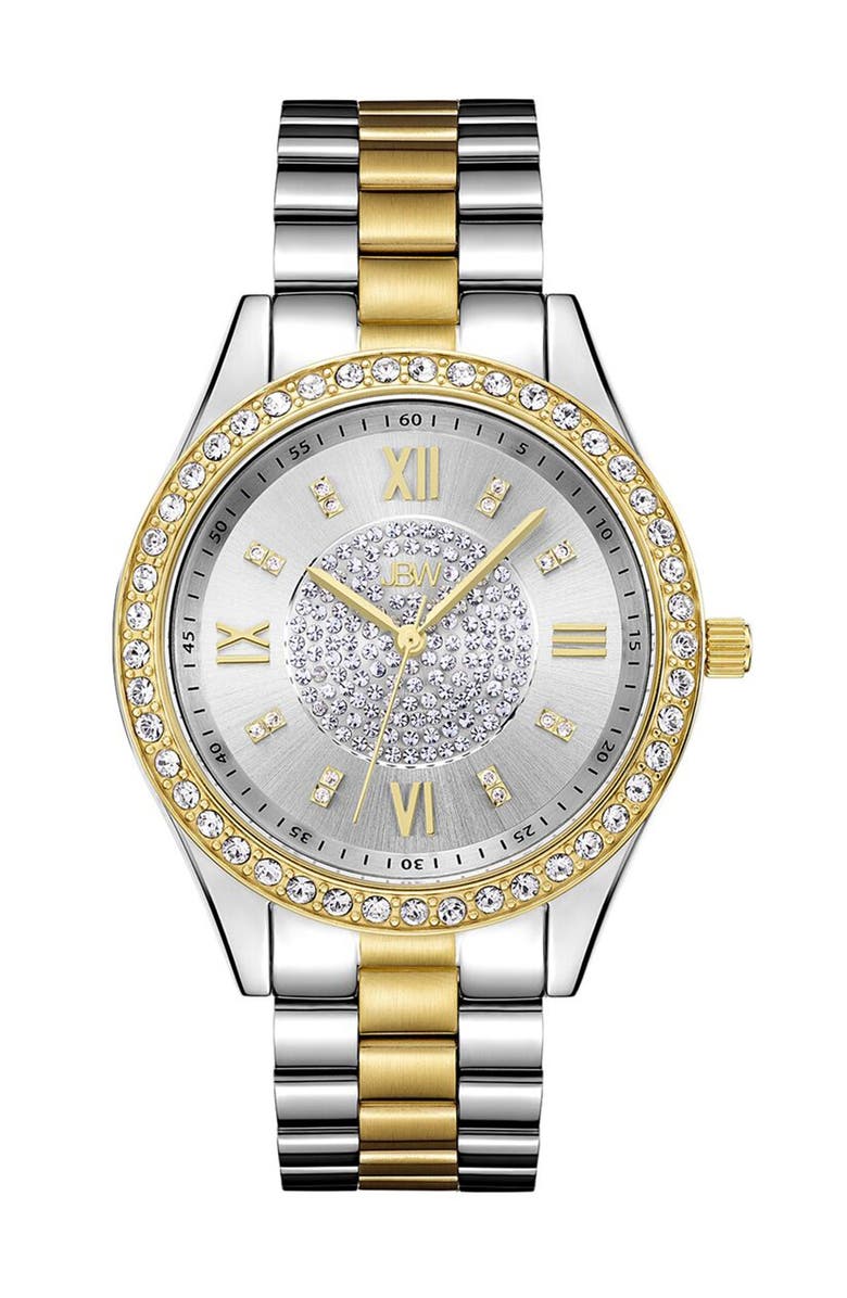 JBW Mondrian Diamond Bracelet Watch, 37mm, Main, color, Two-Tone