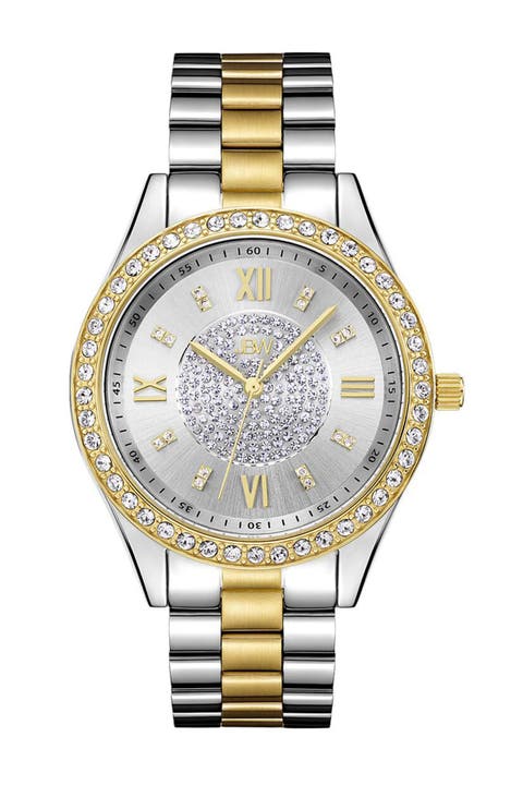 Mondrian Diamond Bracelet Watch, 37mm