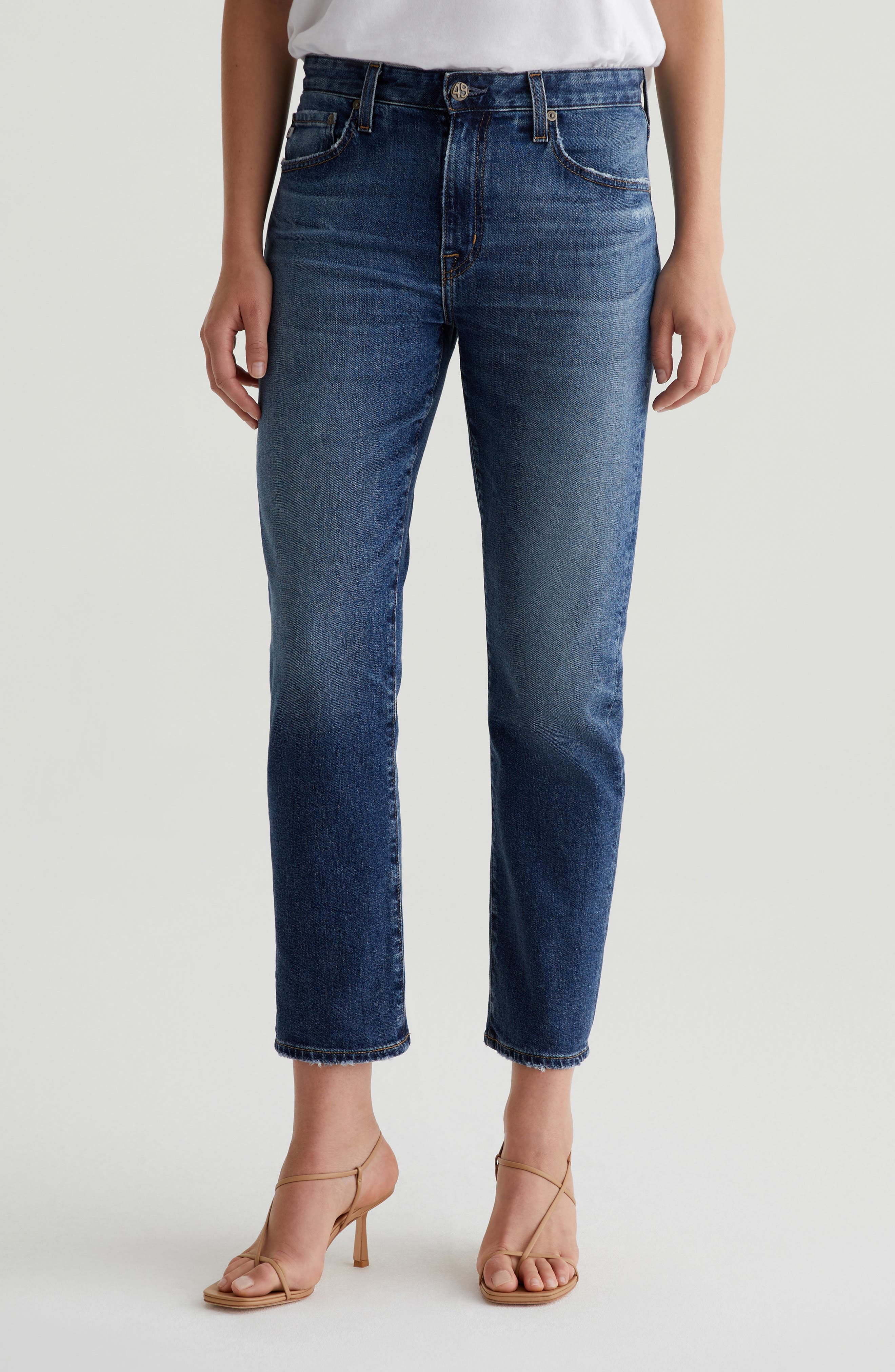 AG Ex-Boyfriend Mid Rise Slouchy Slim Jeans