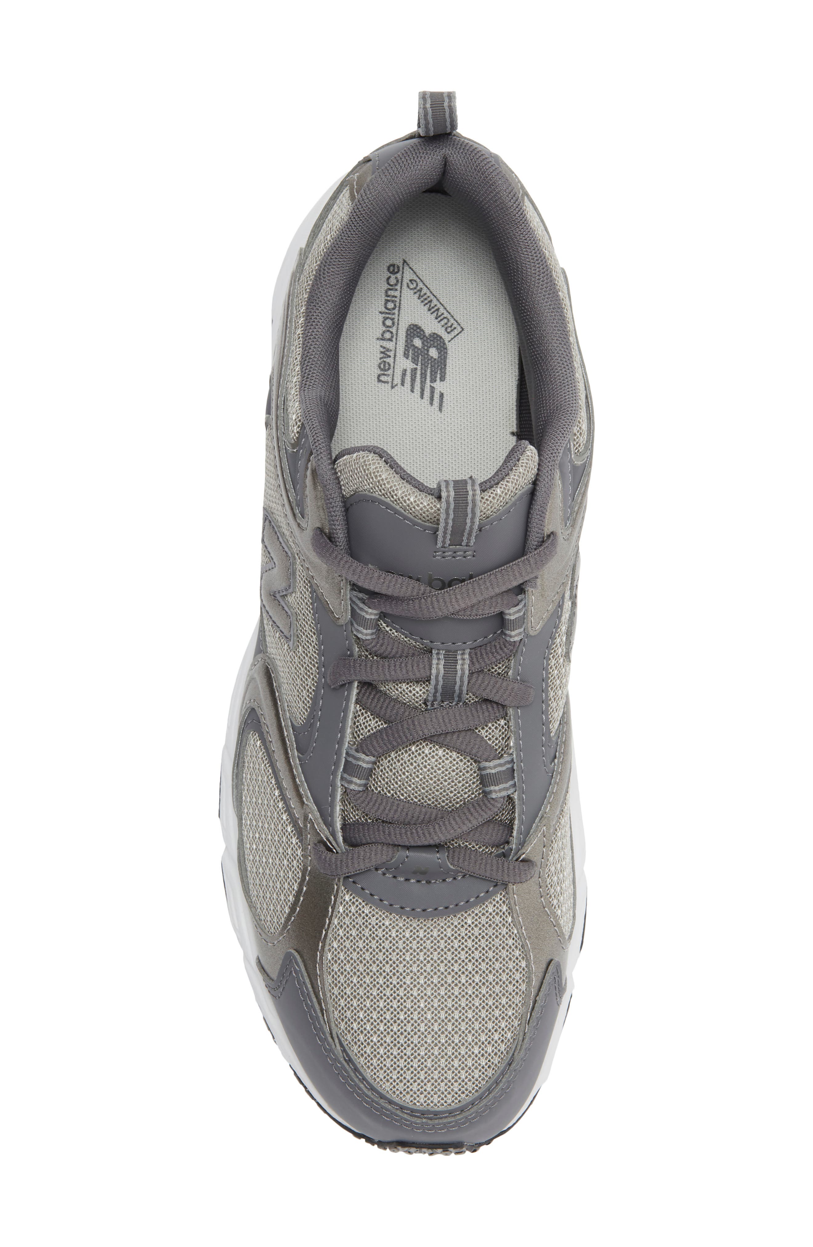 408 Running Shoe, Alternate, color, SLATE GREY/ DK SILVER METALLIC