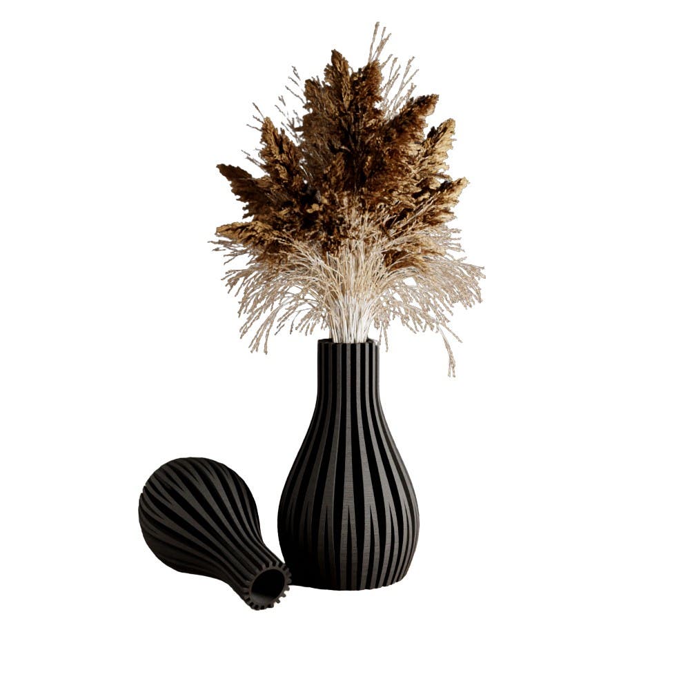 Modernized Pottery Willow Vase