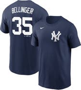 Nike Men's Nike Cody Bellinger Navy New York Yankees Fuse Name & Number T-Shirt
