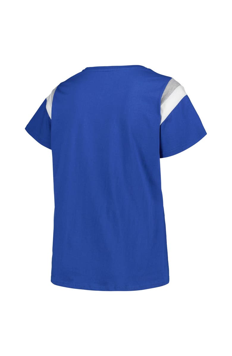 PROFILE Women's Profile Royal Toronto Blue Jays Plus Size Scoop Neck T-Shirt, Alternate, color, 