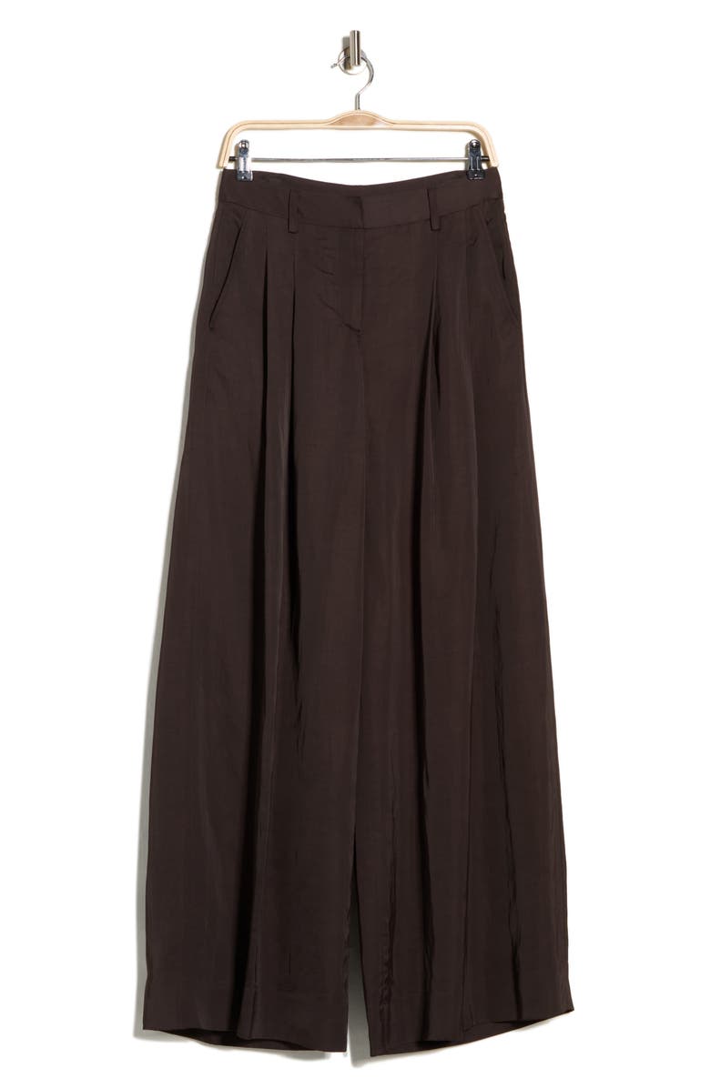 TWP New Didi Wide Leg Pants, Main, color, Chocolate